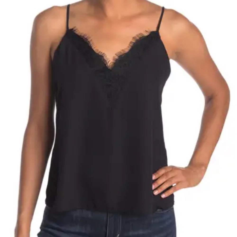 Abound v-beck lace trim camisole